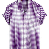 Landon Plain Short Sleeve Men's Shirt with Pocket