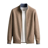 Elegant Men's Soft-Knit Cardigan