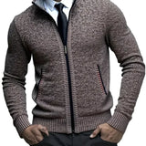 Elegant Men's Office Cardigan