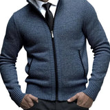 Elegant Men's Office Cardigan