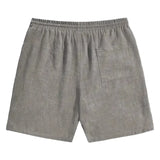 Men's Casual Linen-Blend Shorts