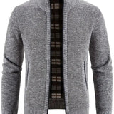 Elegant Men's Office Cardigan