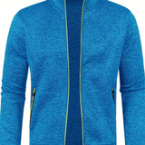 Classic Men's Button-Up Cardigan