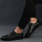 Elegant Men's Leather Dress Shoes