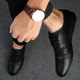 Elegant Men's Leather Dress Shoes