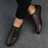 Elegant Men's Leather Dress Shoes