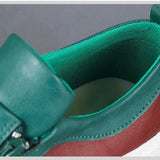 Men's Leather Zip Shoes