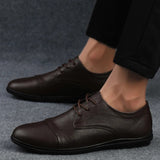 Elegant Men's Leather Dress Shoes