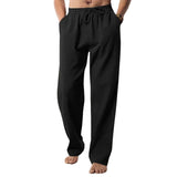 Caleb Polished Men's Linen-Blend Pants