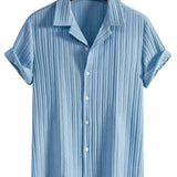 Men's Short-Sleeve Shirt Set