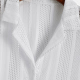 Men's Short-Sleeve Set – Black & White