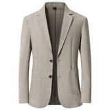 Breathable Men's Linen-Blend Blazer