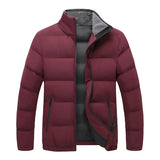 Men's Stand-Collar Winter Jacket