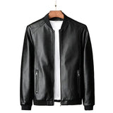 Men's Leather Moto Jacket