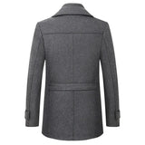 Elegant Men's Wool Winter Jacket