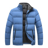 Men's Stand-Collar Winter Jacket