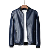 Men's Leather Moto Jacket