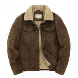 Men's Corduroy Jacket with Soft Lining