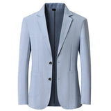 Breathable Men's Linen-Blend Blazer