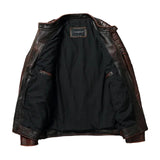 Classic Men's Vintage Leather Jacket