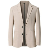Breathable Men's Linen-Blend Blazer