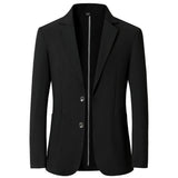 Breathable Men's Linen-Blend Blazer