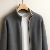 Elegant Men's Soft-Knit Cardigan