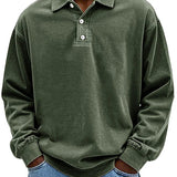 Premium Men's Polo Collar Sweater