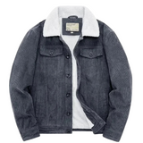 Men's Corduroy Jacket with Soft Lining