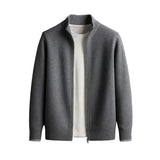 Elegant Men's Soft-Knit Cardigan