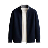 Elegant Men's Soft-Knit Cardigan